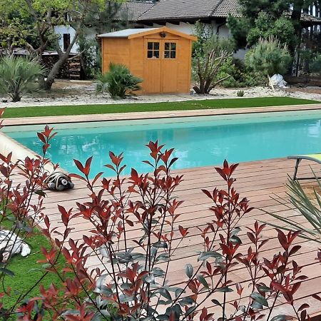 Grande Maison Landaise Avec Piscine Privee, Proche Plage, Pour 8 Personnes A Biscarrosse - Fr-1-319-398 Экстерьер фото