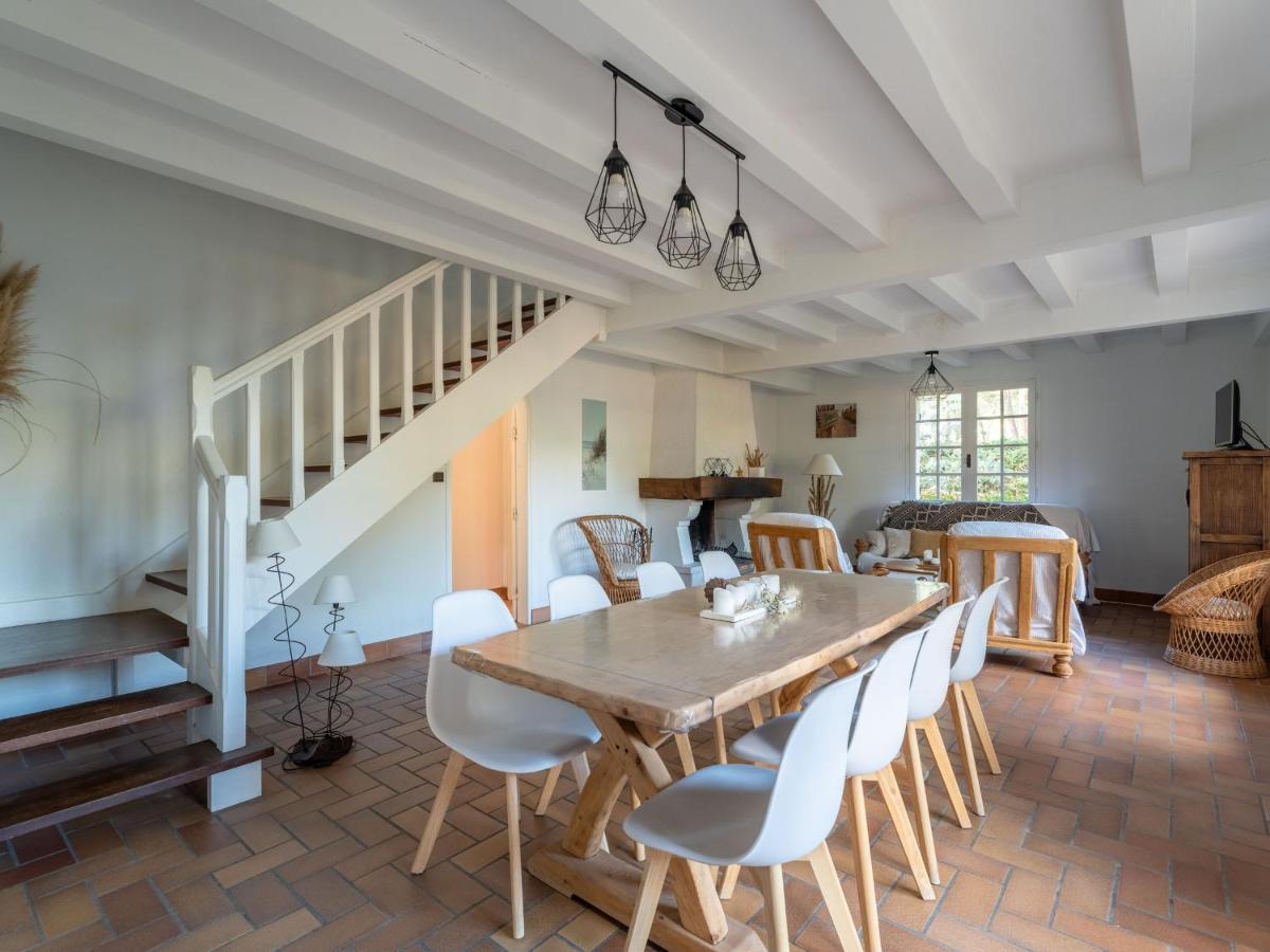 Grande Maison Landaise Avec Piscine Privee, Proche Plage, Pour 8 Personnes A Biscarrosse - Fr-1-319-398 Экстерьер фото